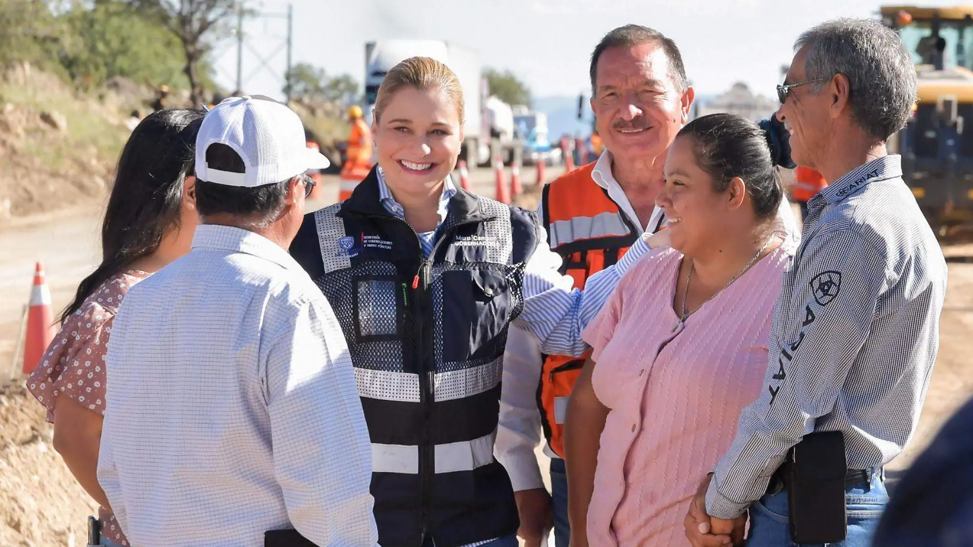 maru campos gobernadora ciudadanos obras públicas 